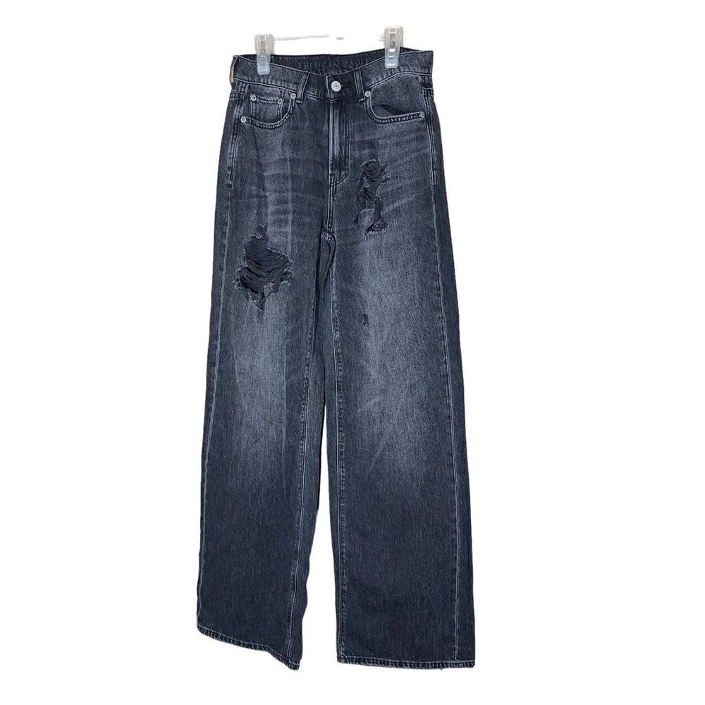 Americanβ Eagle HighβRise Skater Jeans Sizeβ00